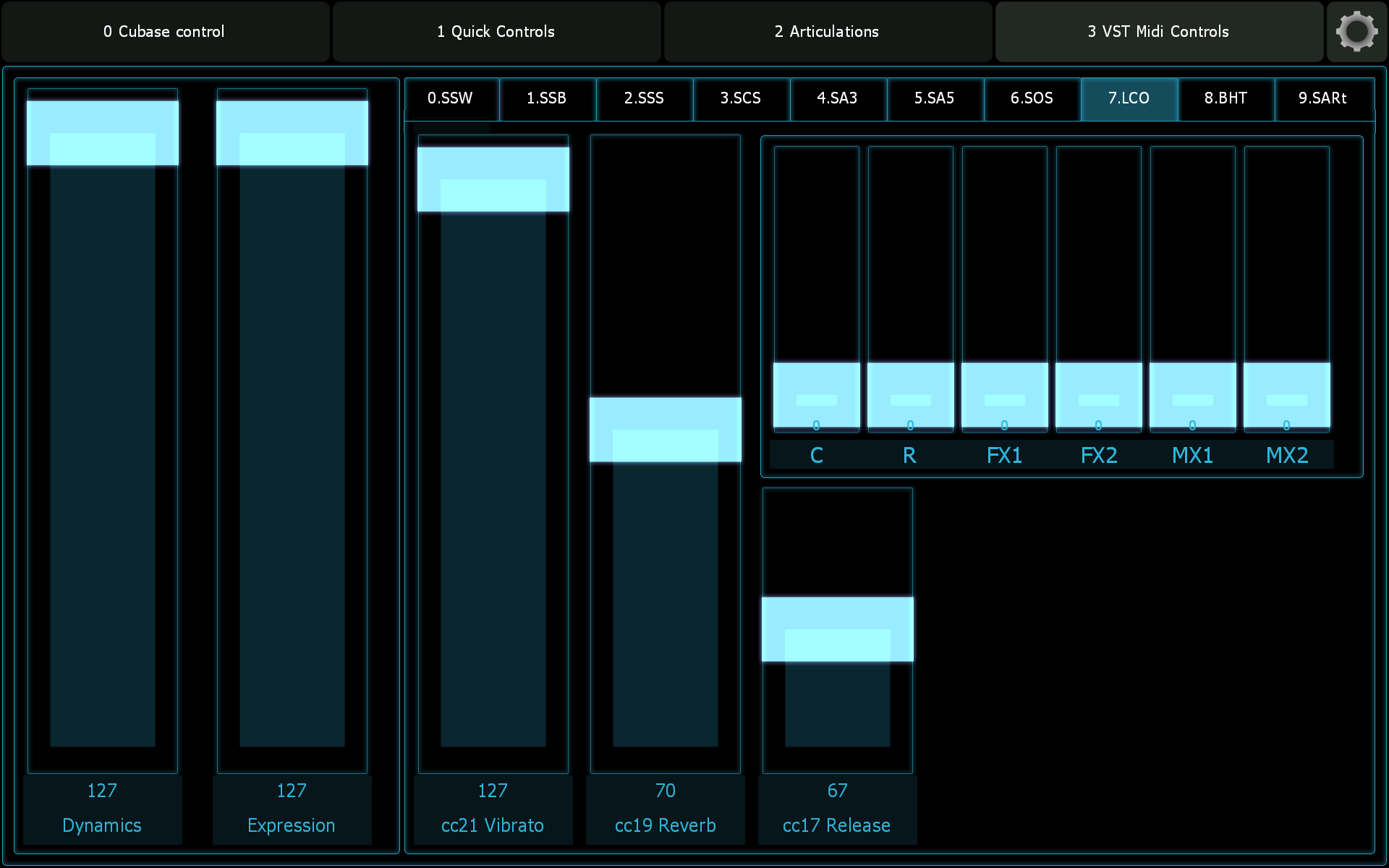 cubase lemur vst control
